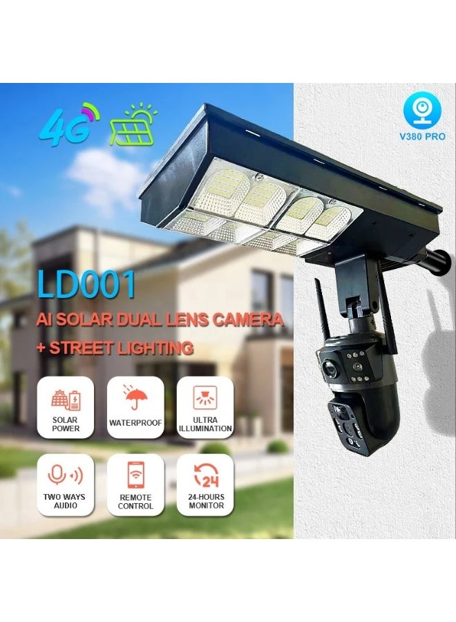 وضوح فائق بدقة 4K بعدسة مزدوجة 8 ميجابكسل: مزودة بنظام عدسة مزدوجة بدقة 4 ميجابكسل + 4 ميجابكسل وتقريب بصري 10x، مما يوفر فيديو عالي الوضوح بدقة 4K مع تغطية بزاوية واسعة ولقطات مقرّبة بتفاصيل دقيقة - Image 4